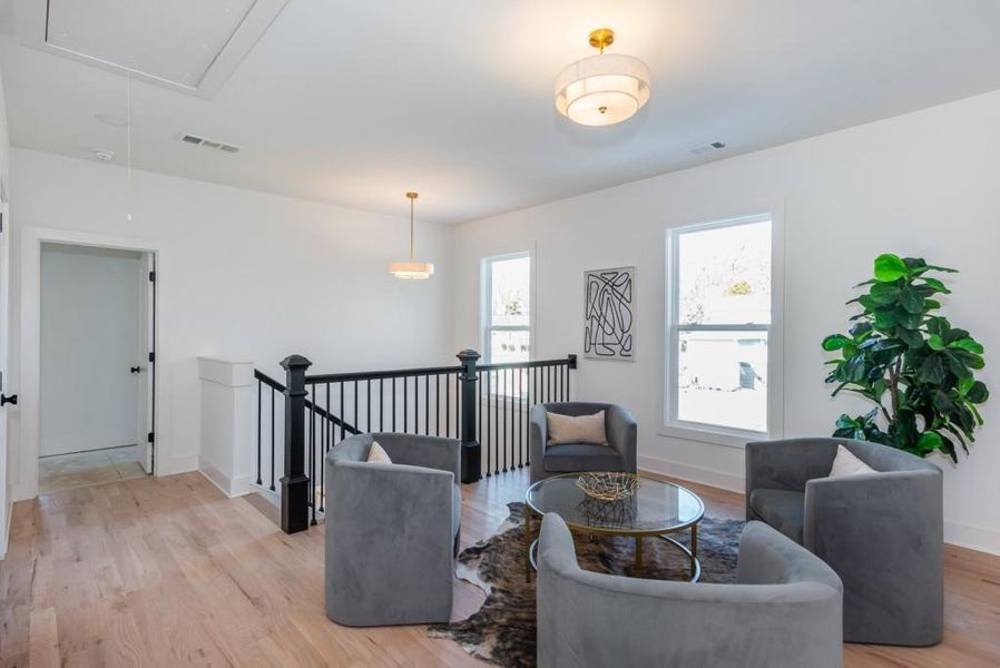 Furnished interior view inside a new home in , East Point (Image 15).