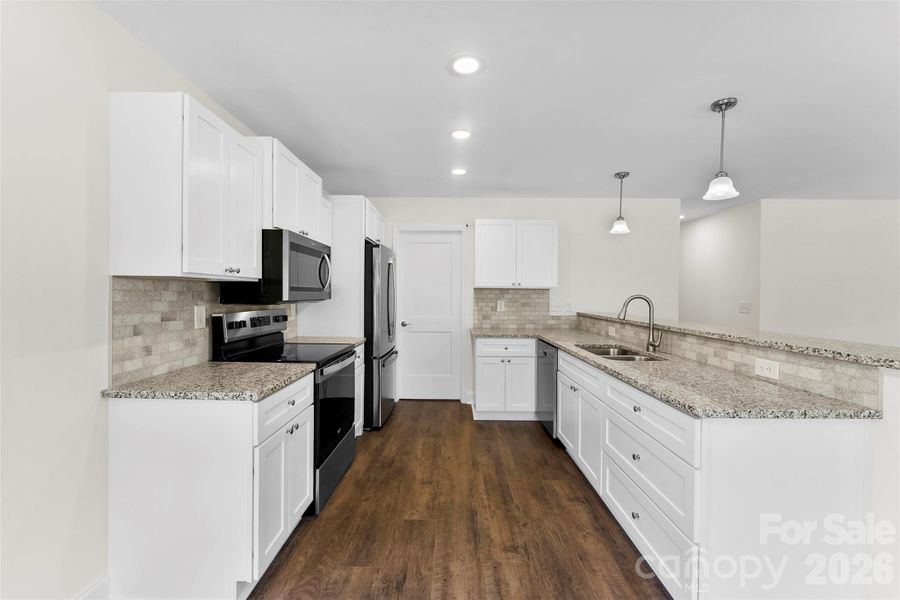 Furnished interior view inside a new home in , Bessemer City (Image 5).