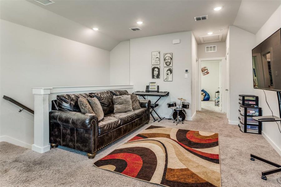 Loft area off secondary bedrooms upstairs