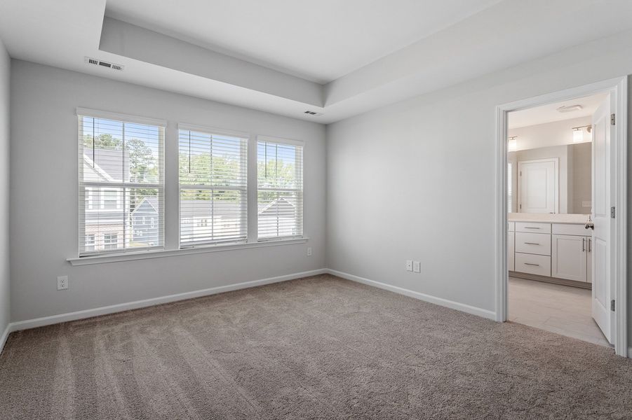 Spacious, unfurnished interior of a new home in Renaissance at White Oak, Garner (Image 26). Spacious, unfurnished interior of a new home in Renaissance at White Oak, Garner (Image 26).