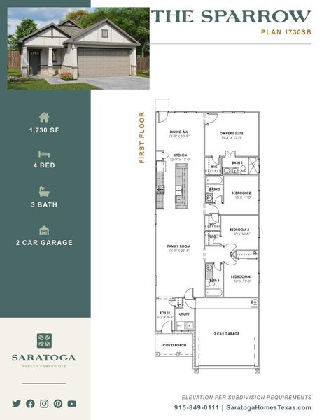 2D floor plan layout of this home in Crosby Farms, Crosby, TX (Image 2). 2D floor plan layout of this home in Crosby Farms, Crosby, TX (Image 2).