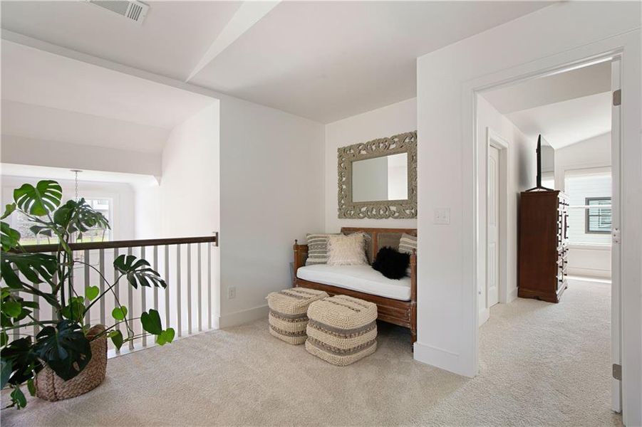 Furnished interior view inside a new home in Yellowstone Farms, Cumming (Image 34). Furnished interior view inside a new home in Yellowstone Farms, Cumming (Image 34).
