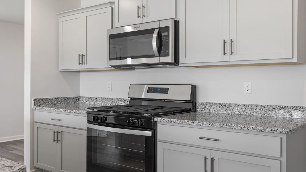 Furnished interior view inside a new home in Cloverdale Hills, Piedmont (Image 8).