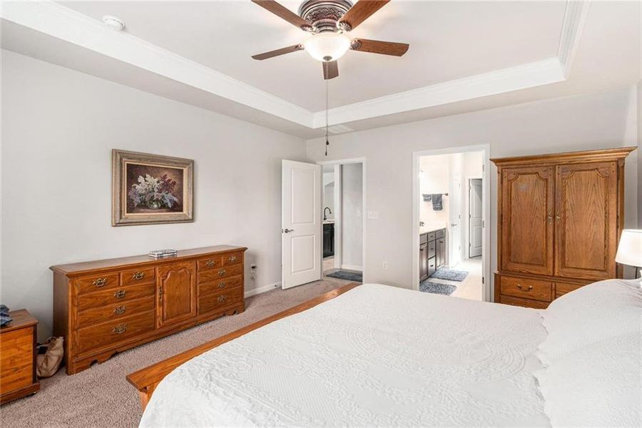 Furnished interior view inside a new home in , Griffin (Image 19).