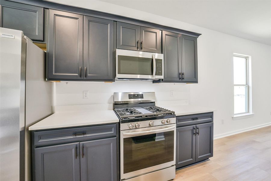 Close-up of interior finishes inside a home in Mostyn Springs, Magnolia (Image 13).