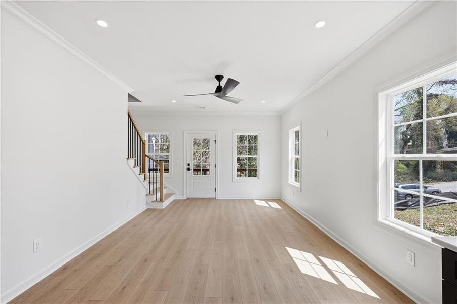 Spacious, unfurnished interior of a new home in , Gainesville (Image 14).