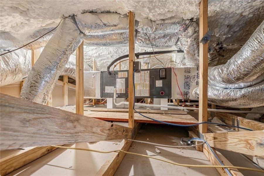 In-progress construction of a new home in , Gainesville, GA (Image 26).