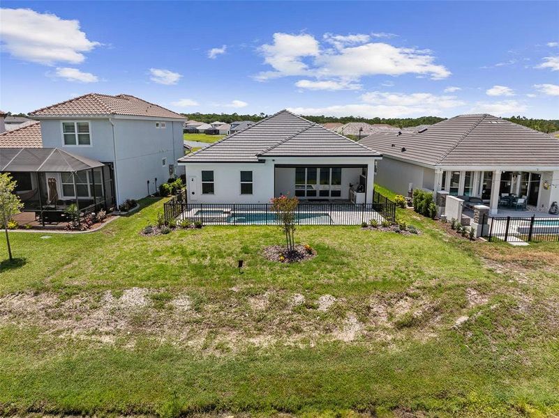 Exterior details and patio area of a home in , Palm Coast (Image 44).