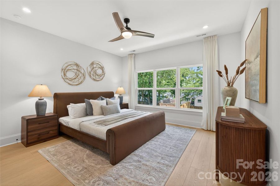 Furnished interior view inside a new home in , Charlotte (Image 14).