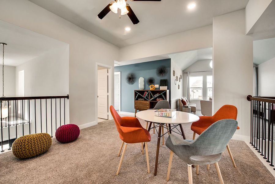 Representative furnished interior of a home built from the Grand Savannah by Grand Homes in Grand Oaks, Celina (Image 16).