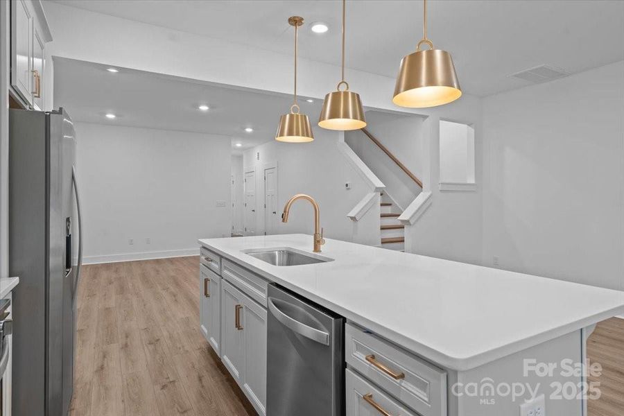 Furnished interior view inside a new home in Clayton Crossing, Arden (Image 7). Furnished interior view inside a new home in Clayton Crossing, Arden (Image 7).