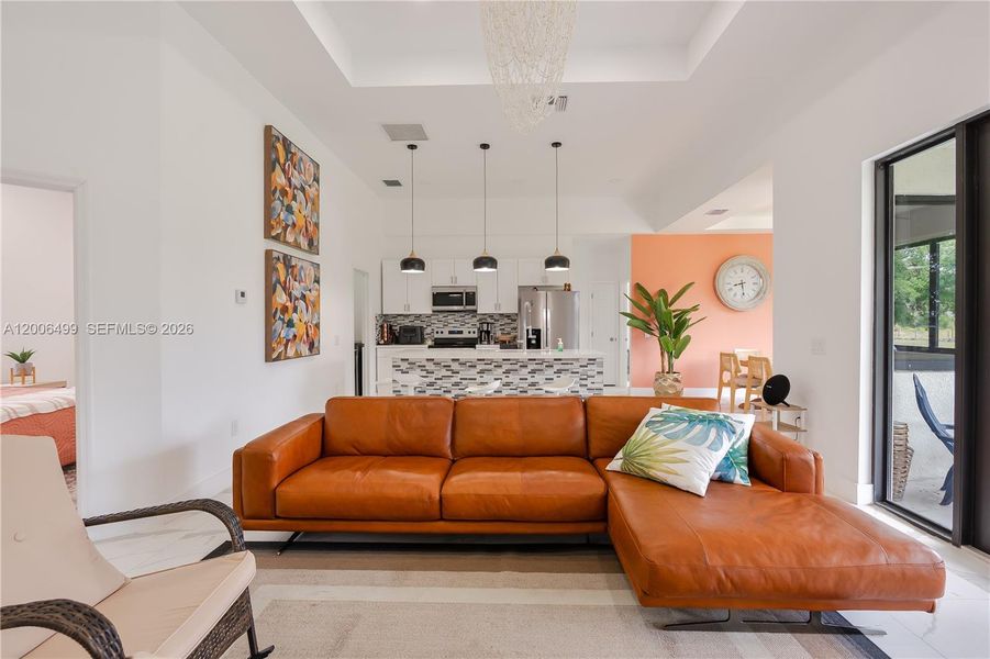 Furnished interior view inside a new home in , Clewiston (Image 11).