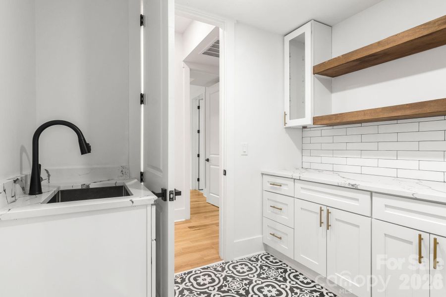 Furnished interior view inside a new home in , Charlotte (Image 38).