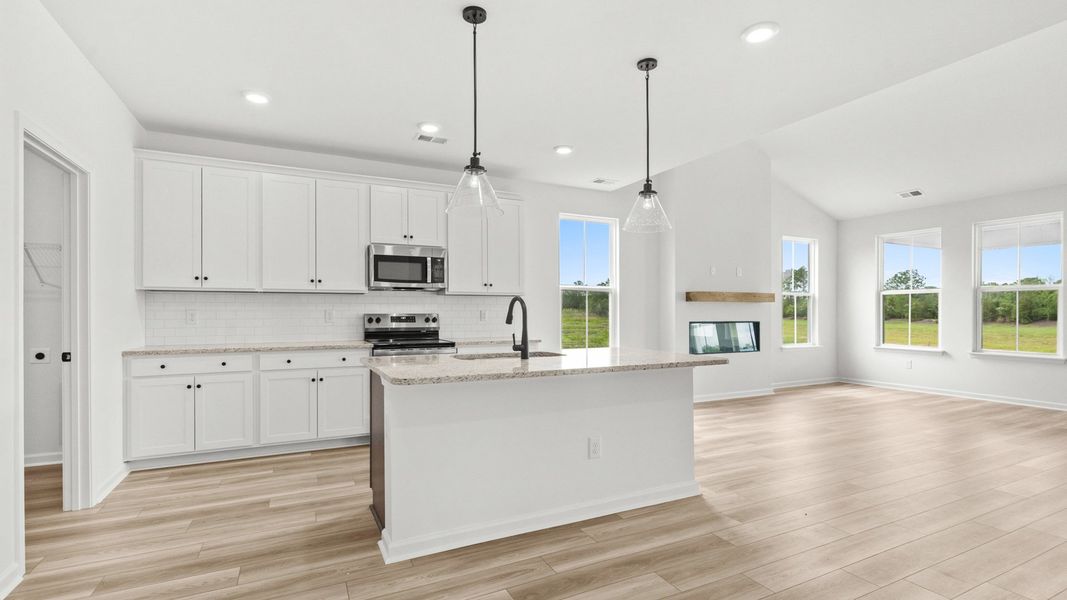 Furnished interior view inside a new home in Chestnut Farms, Longs (Image 5).