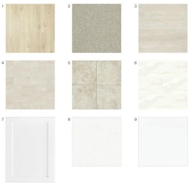 Sample of building materials used in homes in Reserve at Hickory Walk, Kennesaw (Image 27).