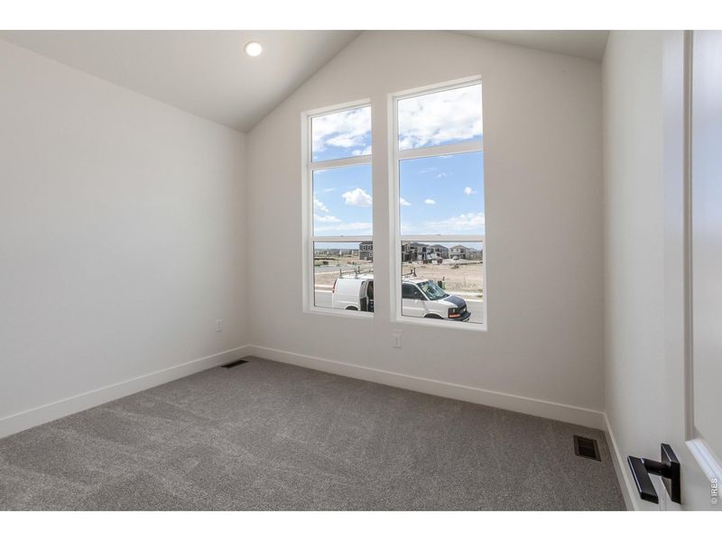 Spacious, unfurnished interior of a new home in Prairie Song Story Collection - Single Family Homes, Windsor (Image 30).