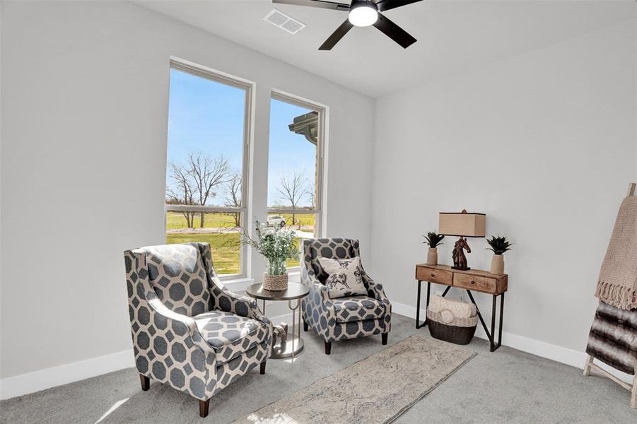 Furnished interior view inside a new home in , Celeste (Image 15).