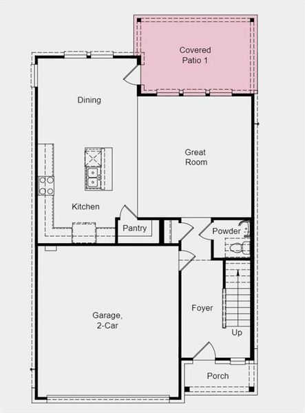 Structural options added include: Covered outdoor living 1.