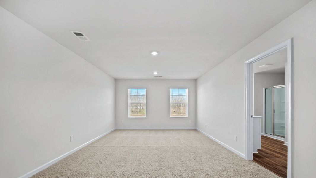 Representative unfurnished interior of a home built from the Hayden by D.R. Horton in Oakchase at Hampton, Hampton (Image 17).
