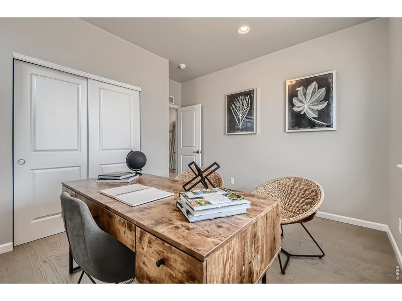 Furnished interior view inside a new home in Country Club Reserve, Fort Collins (Image 15).