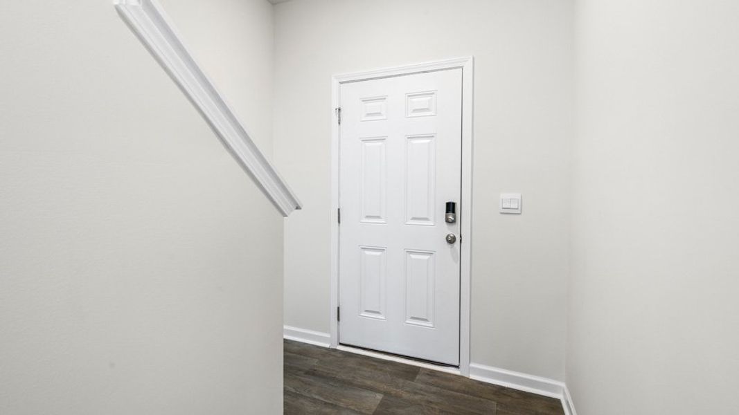 Spacious, unfurnished interior of a new home in The Townes at Galvins Ridge, Sanford (Image 13).