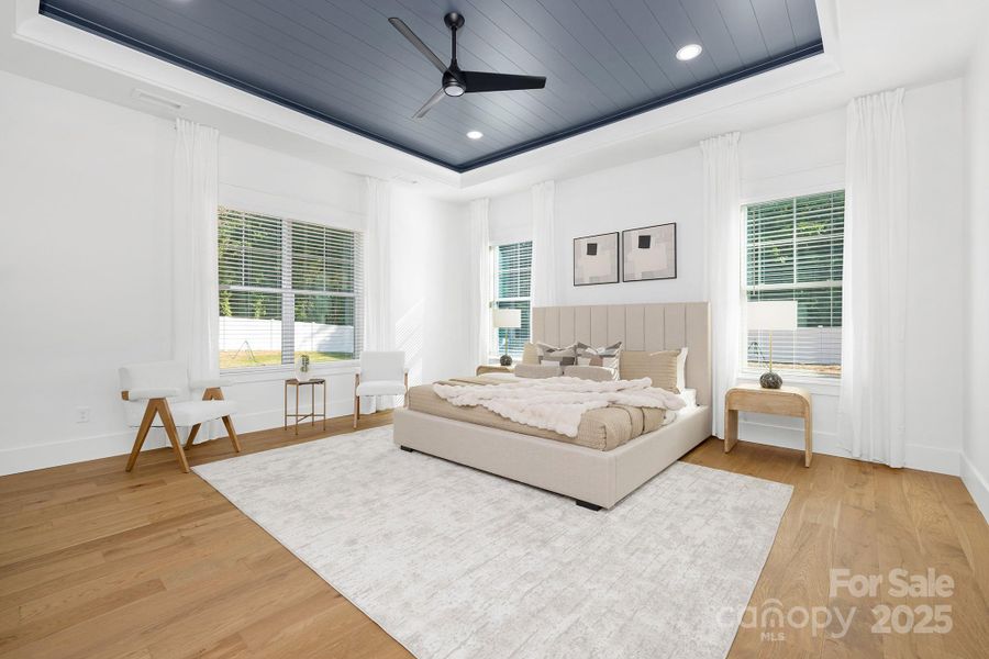 Furnished interior view inside a new home in , Belmont (Image 11). Furnished interior view inside a new home in , Belmont (Image 11).