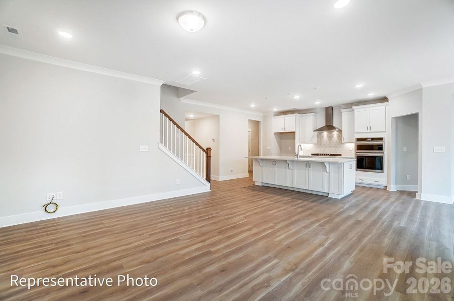 Spacious, unfurnished interior of a new home in Waterford Commons, Rock Hill (Image 27).
