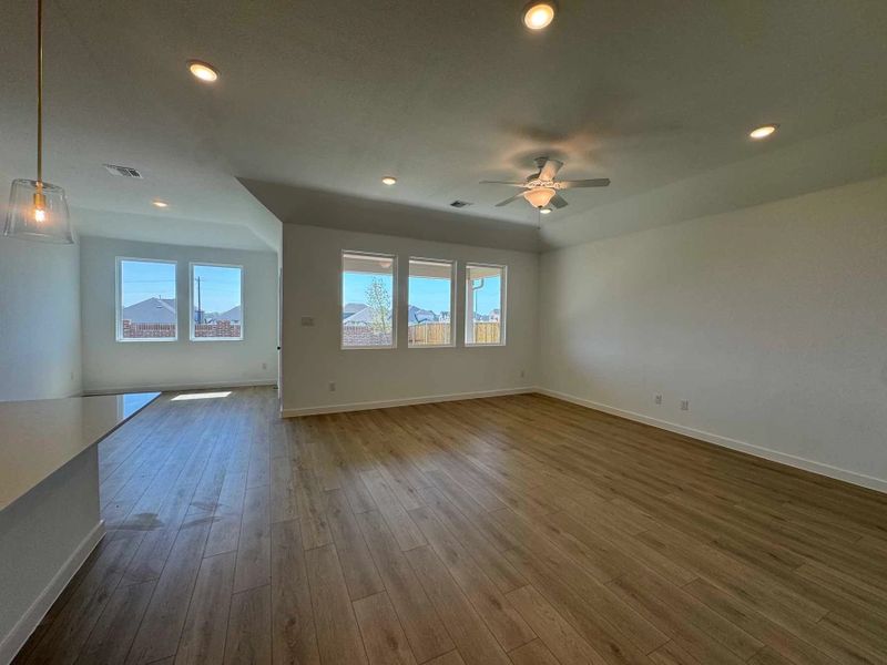 Family Room Construction Progress