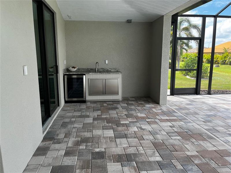 Exterior details and patio area of a home in , Rotonda West (Image 3).