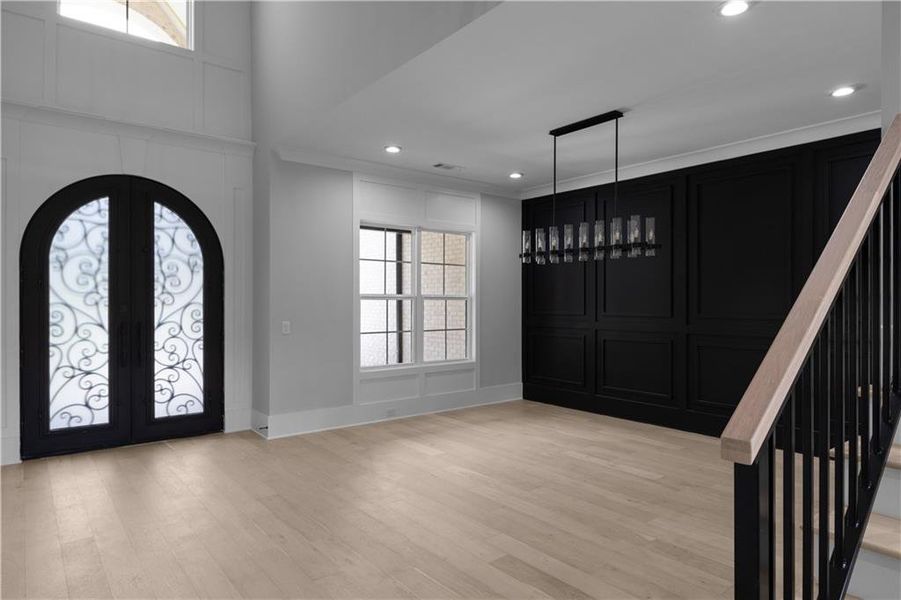 Spacious, unfurnished interior of a new home in , Suwanee (Image 14). Spacious, unfurnished interior of a new home in , Suwanee (Image 14).
