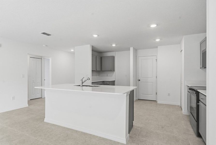 Furnished interior view inside a new home in Richmond Cove, Palm Bay (Image 11). Furnished interior view inside a new home in Richmond Cove, Palm Bay (Image 11).