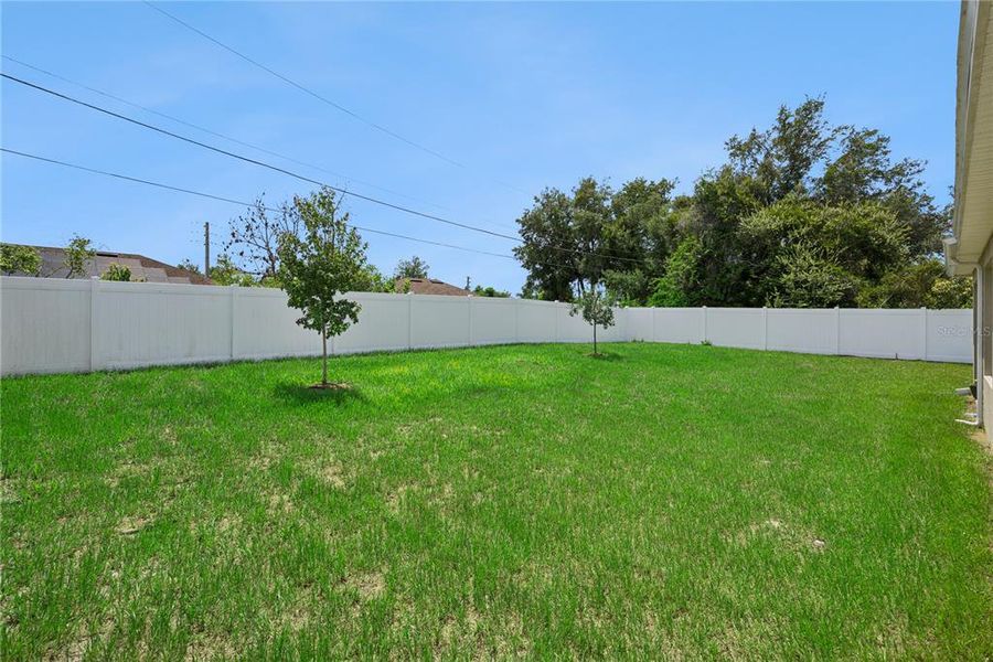Exterior details and patio area of a home in Deltona New Homes, Deltona (Image 3).