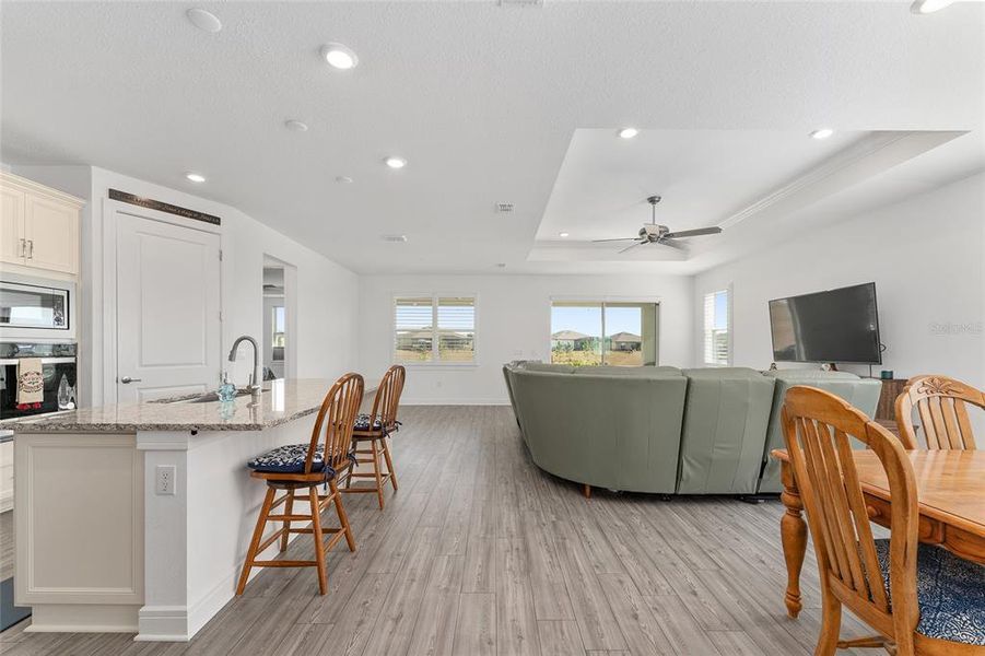 Furnished interior view inside a new home in , Ocala (Image 5). Furnished interior view inside a new home in , Ocala (Image 5).
