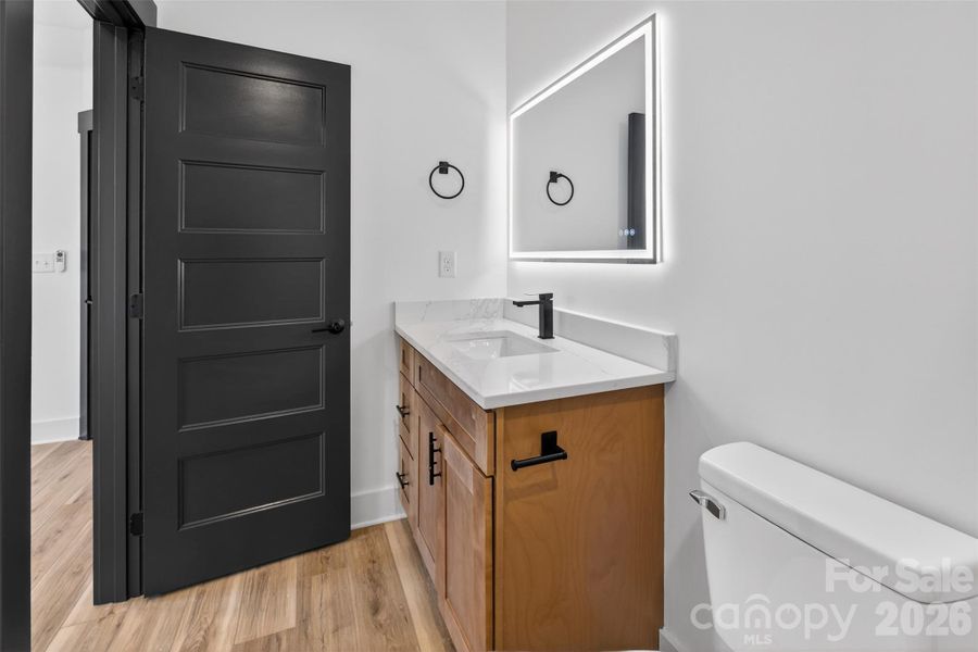 Furnished interior view inside a new home in , Albemarle (Image 9).