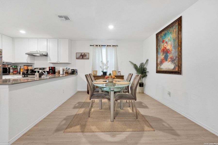 Furnished interior view inside a new home in Morgan Heights, San Antonio (Image 19).