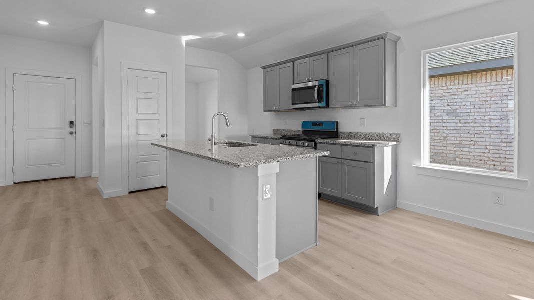 Representative furnished interior of a home built from the The Abbot by D.R. Horton in Terra Vista, Lubbock (Image 4).