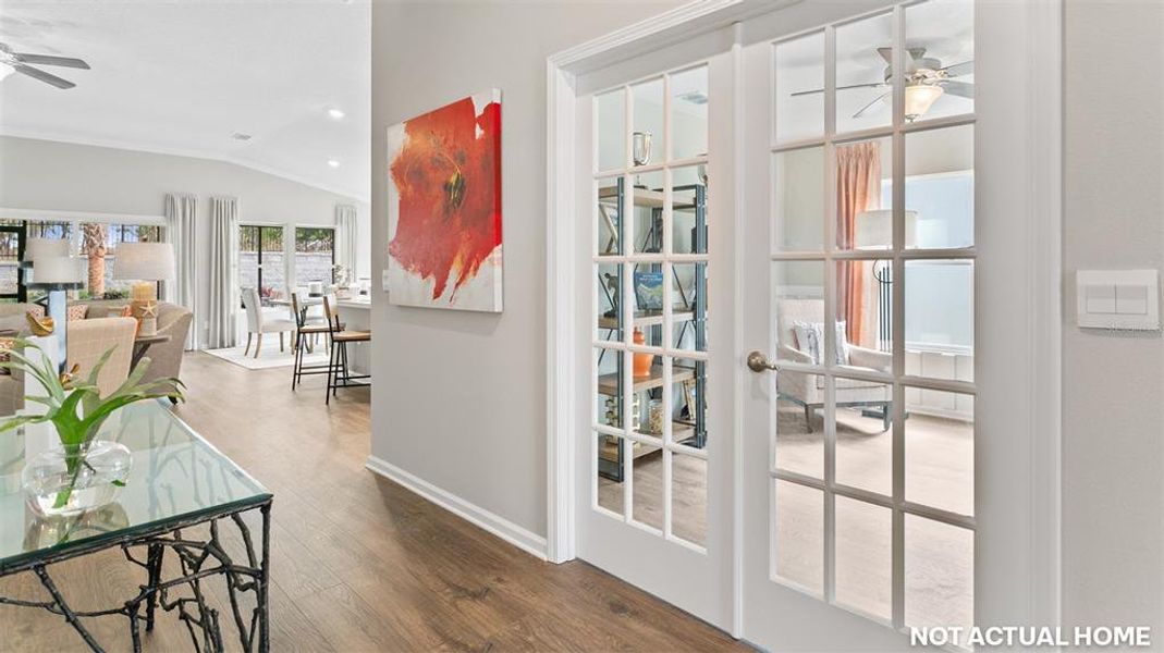 Furnished interior view inside a new home in Sawmill Branch, Palm Coast (Image 10).