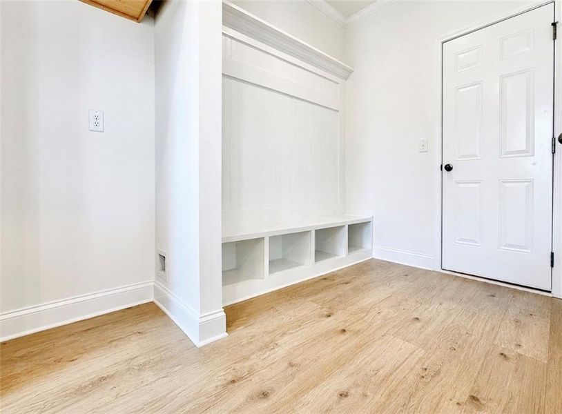 Spacious, unfurnished interior of a new home in Wehunt Meadows, Hoschton (Image 17). Spacious, unfurnished interior of a new home in Wehunt Meadows, Hoschton (Image 17).