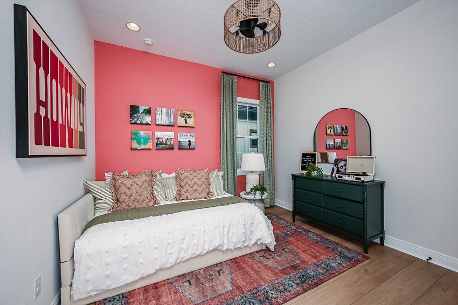 Representative furnished interior of a home built from the Key Largo II by Homes by WestBay in Barrington Preserve, Brandon (Image 6).