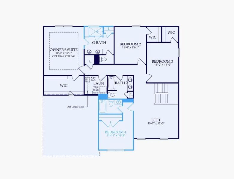 2D floor plan layout of this home in Oakwood, Cumming, GA (Image 4). 2D floor plan layout of this home in Oakwood, Cumming, GA (Image 4).