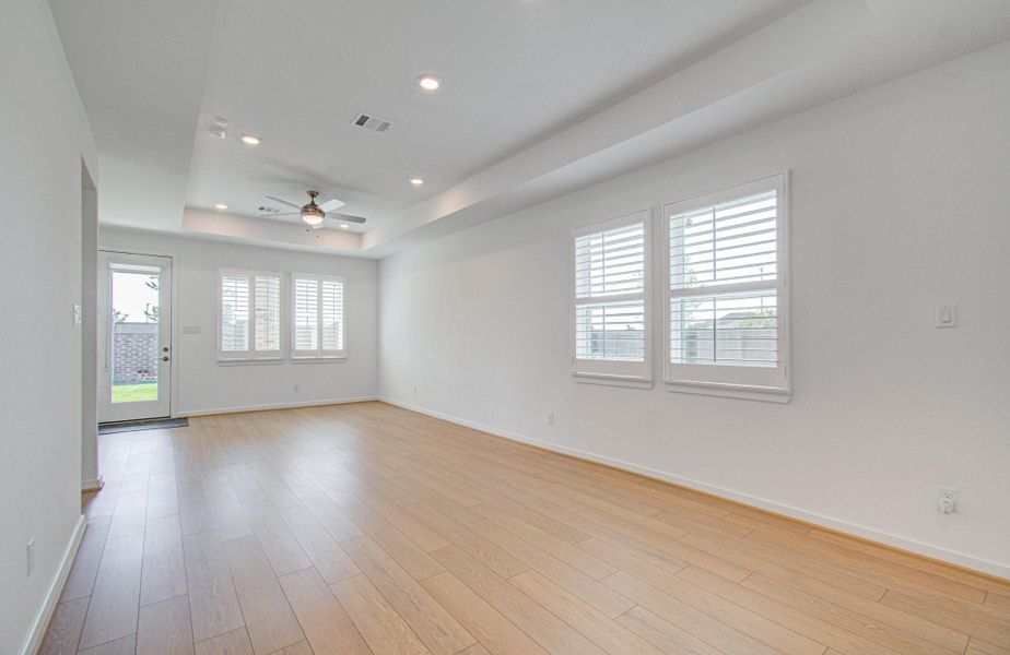 Spacious, unfurnished interior of a new home in , Richmond (Image 28). Spacious, unfurnished interior of a new home in , Richmond (Image 28).