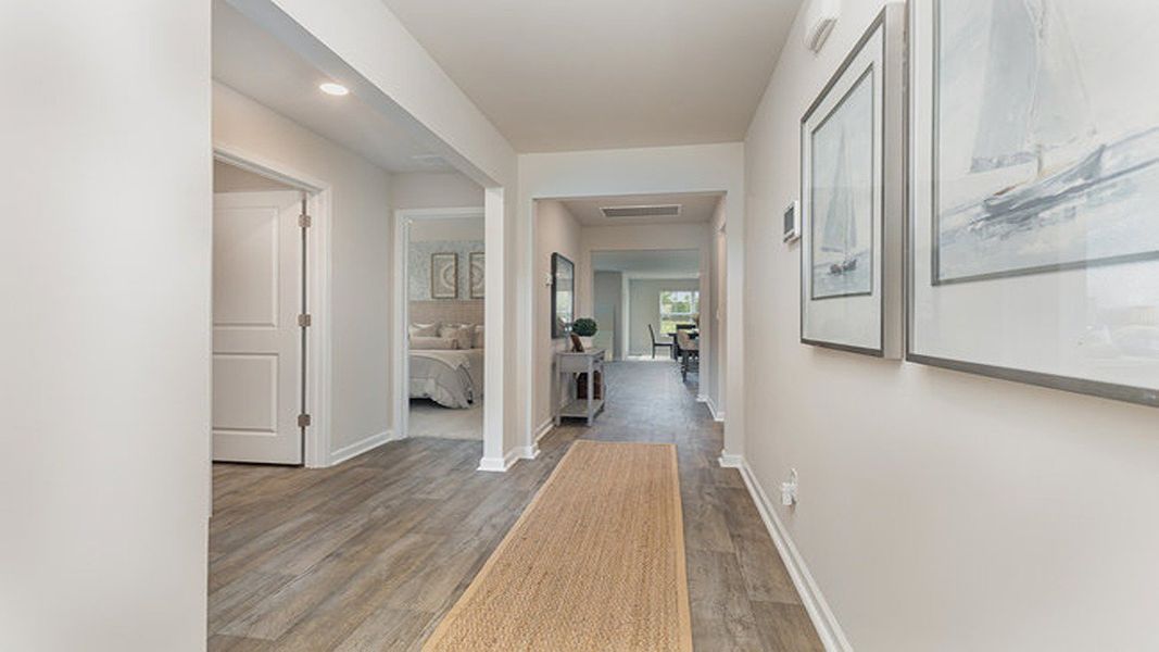 Representative furnished interior of a home built from the ARIA by D.R. Horton in Cottonwood Place, Tabor City (Image 4).