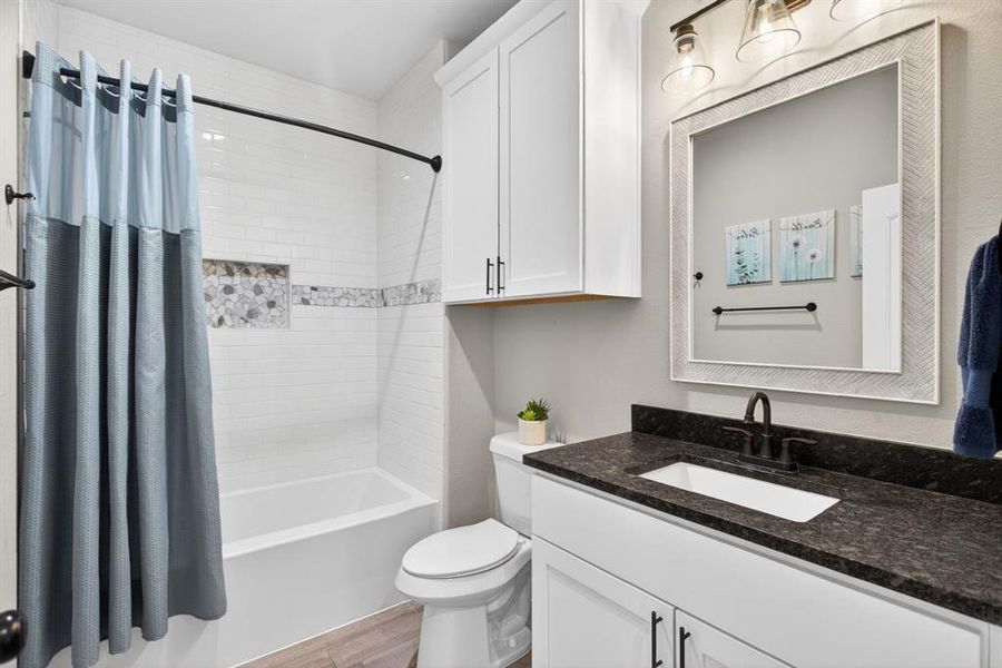 Furnished interior view inside a new home in , Granbury (Image 25).