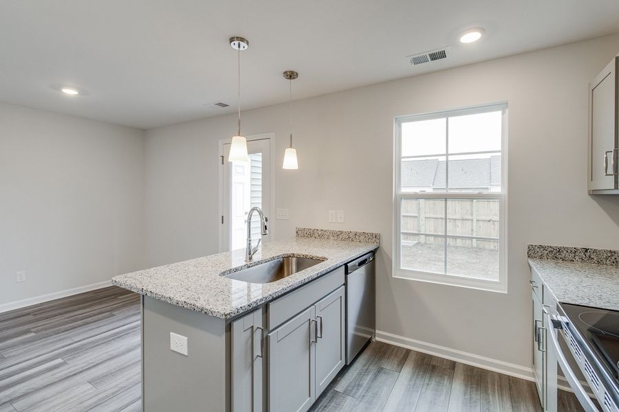 Furnished interior view inside a new home in Astoria, Columbia (Image 10).