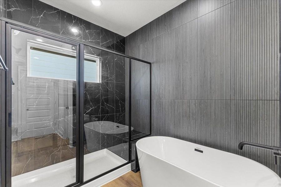 Furnished interior view inside a new home in , Houston (Image 16).