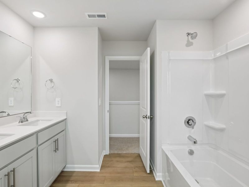 Furnished interior view inside a new home in Oakwood, Mebane (Image 8).