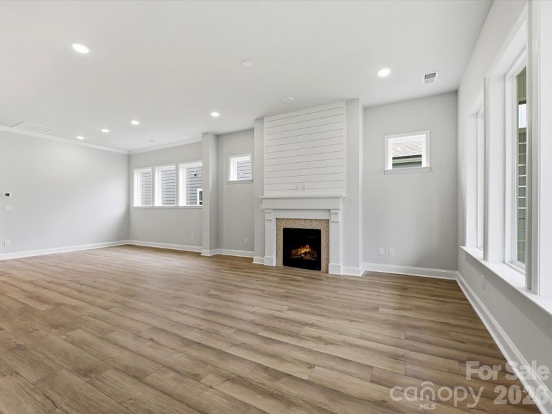 Spacious, unfurnished interior of a new home in Encore at Streamside - Classic Series, Waxhaw (Image 13).