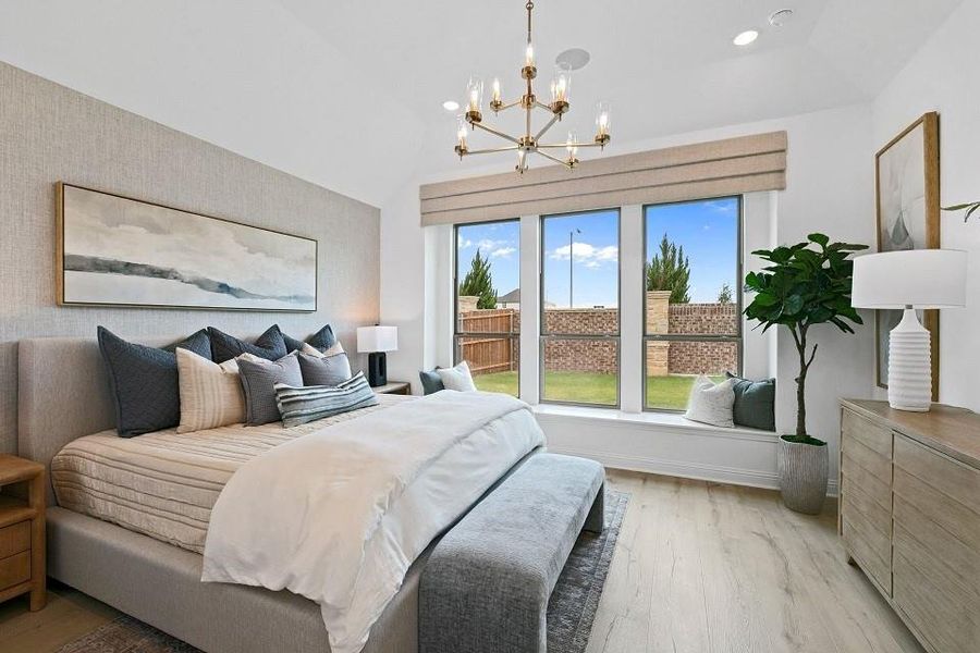 Furnished interior view inside a new home in Hulen Trails, Fort Worth (Image 7). Furnished interior view inside a new home in Hulen Trails, Fort Worth (Image 7).