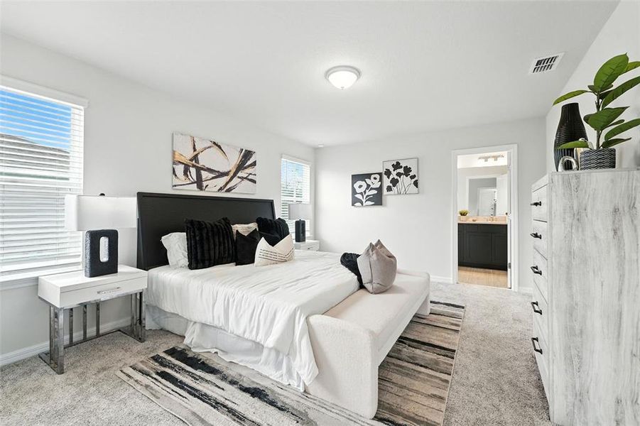 Furnished interior view inside a new home in Amelia Groves, St. Cloud (Image 11).