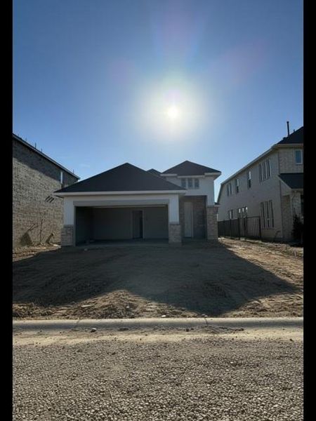 Exterior details and patio area of a home in Bridgeland, Cypress (Image 2). Exterior details and patio area of a home in Bridgeland, Cypress (Image 2).